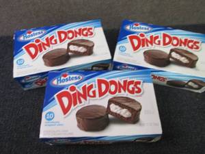 lot 381 image: 3- 12.7 oz 10 ct Hostess DingDongs...
