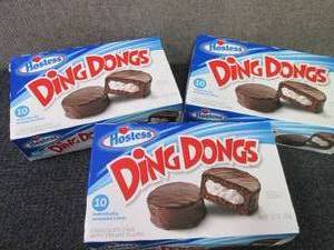 lot 384 image: 3- 12.7 oz 10 ct Hostess DingDongs...