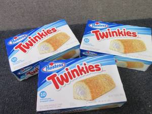 lot 386 image: 3- 12.7 oz 10 ct Hostess Twinkies...