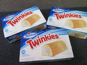 lot 387 image: 3- 12.7 oz 10 ct Hostess Twinkies...