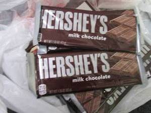 lot 407 image: 12- 1.55 oz Hersheys Bars...
