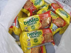 lot 299 image: 2- 1.79 oz BelVita Crunchy Breakfas...