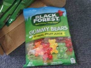 lot 422 image: 12- 4.5 oz Black Forest Gummy Bears...