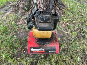 lot 52 image: Homelite htc12 30cc Tiller
