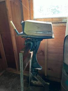 lot 59 image: Eska 7HP Boat Motor