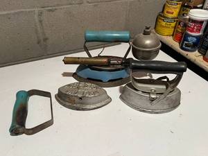 lot 145 image: Vintage Irons