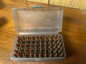 lot 156 image: 50 Remington 22-250 Shells
