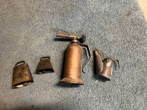 lot 171 image: Small Blow Torch & Bells