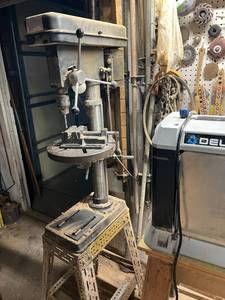 lot 173 image: Rexon Heavy Duty Drill Press 12HP on Stand