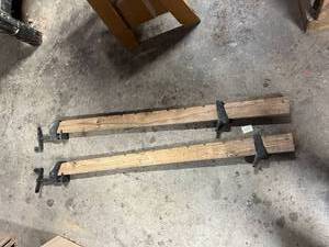 lot 179 image: 4 Long Clamps