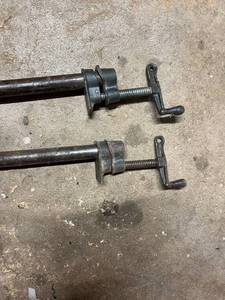 lot 180 image: 41 Long Clamps