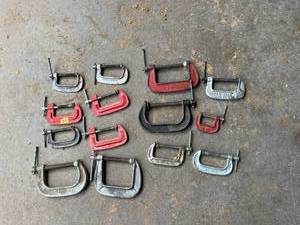 lot 188 image: C Clamps