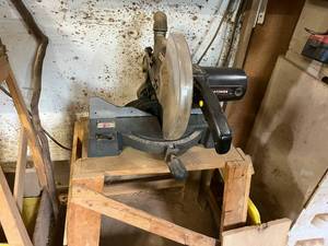 lot 207 image: 10 Craftsman Miter Saw on Stand
