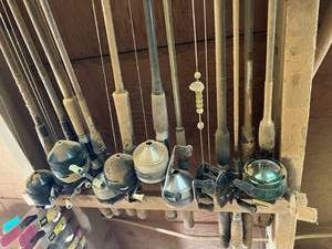 lot 219 image: Fishing Rods & Reels
