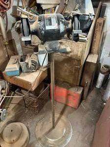 lot 222 image: 12HP Bench Grinder on Stand