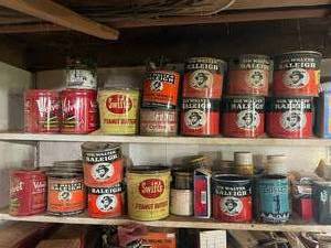 lot 241 image: Vintage Tins