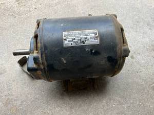 lot 246 image: .5 HP Electric Motor