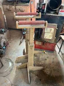 lot 261 image: 2 Adjustable Shop Rollers