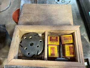 lot 286 image: Mounding Cutter Set