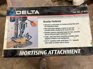 lot 297 image: Delta Mortising Attachment