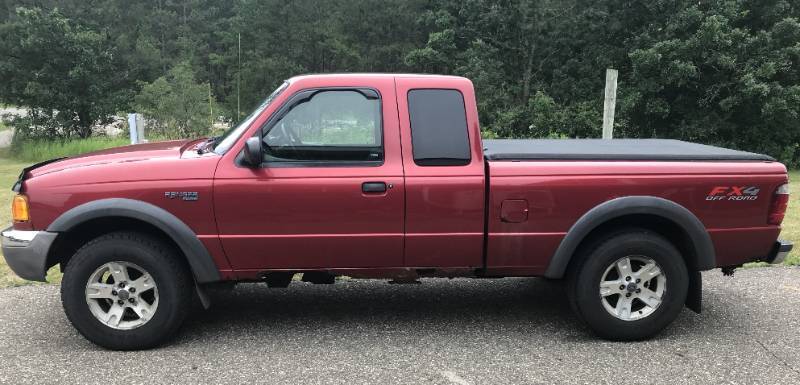 lot 4 image: 2003 Ford Ranger XLT FX4 4x4