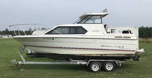 1994 Bayliner Classic EX 23 7 Cabin Boat wTrailer