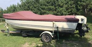 1976 Lund Offshore Tyee 20 Boat wTrailer
