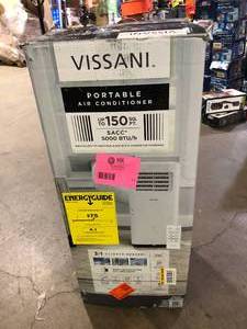 Vissani Portable Air Conditioner  Missing Pieces  Customer Returns See Pictures