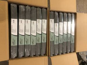 Lot of TrafficMaster Gray 24 in. W x 24 in. L x 05 in,.Thick Foam ExerciseGym Flooring Tiles (6 TilesCase) (24 sq. ft.)   Customer Returns See Pictures