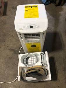LG 6,000 BTU (8,765 BTU ASHRAE) 115-Volt Portable Air Conditioner Cools 250 Sq. Ft. with Dehumidifier and LCD Remote  Customer Returns See Pictures