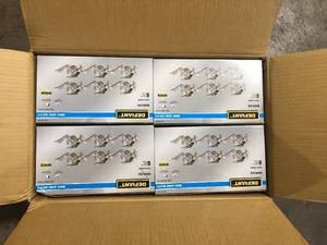Lot of Defiant Naples Satin Nickel Bed and Bath Door Handle Contractor Pack  Customer Returns See Pictures