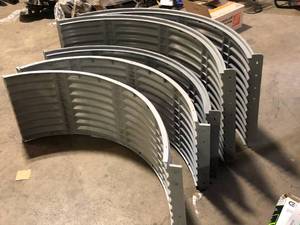Lot of round Window Wells Customer Returns See Pictures