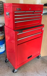 lot 166 image: Homak Tool Chest on Casters