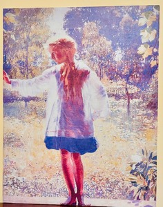lot 90 image: Beautiful Unframed Wall