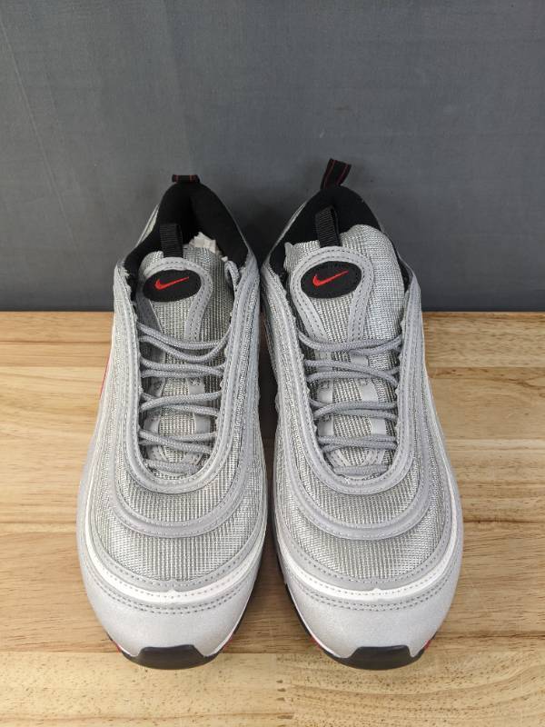 lot 33B image: New Nike Air Max 97 Shoes Mens Size 10 Sneakers Silver L