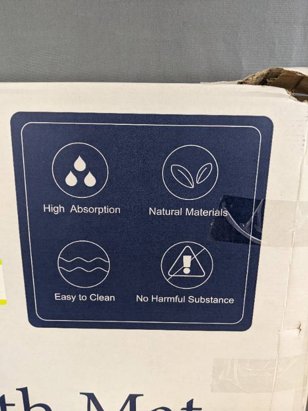lot 73A image: Brand New Wanalit Stone Bath Mat B