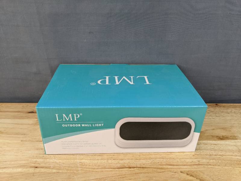 lot 88C image: (4) Brand New Black Aluminum LMP Outdoor Wall Lights S