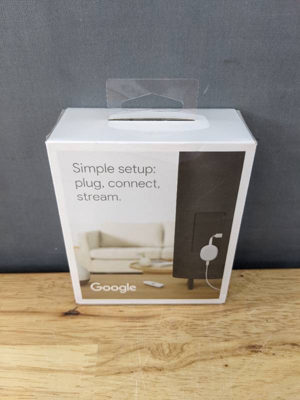 lot 33D image: Brand New Google Chromecast with Google TV $46.99 Retail N
