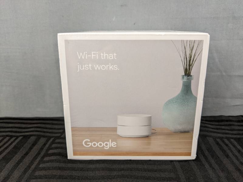 lot 26B image: Brand New Google Wifi Breeze $99.99 Retail N