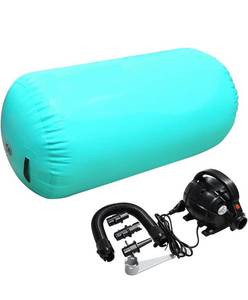 lot 49 image: Air Mat Tumble Track AirSpot Gymnastics Training Springboard - Lake Blue $59.99 Retail B