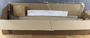 lot 110 image: New Set of 2 Wood Floating Shelves B