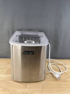 lot 96 image: Kumio Ice Maker, Stainless Steel B