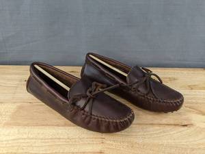 lot 65C image: New Minnetonka Moccasin Shoes Womens Size 9 Dark Brown N