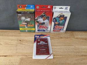 lot 49D image: Brand New Topps Heritage MLB Cards, 2023 Topps Series 1 and 2,  and Topps Chrome I