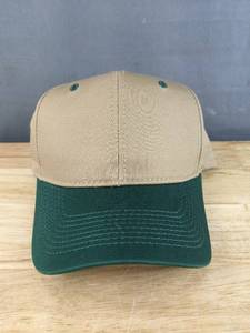 lot 12B image: 24 Brand New Advantage Series Ltd. Khaki and Spruce Green Hats OSFM A