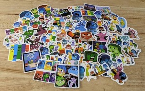 lot 35C image: 60 Brand New Inside Out Movie Emotion Stickers N