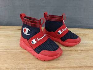 lot 41E image: New Champion Rally Pro Shoes Toddlers Size 5 Sneakers Red and Navy Blue N