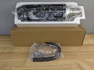 lot 88A image: Brand New Exhaust Muffler 1.5-2Inlet with Removable DB Killer for StreetSport Motorcycles S