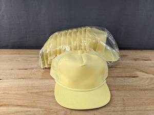 lot 102F image: 60 Brand New Yupoong Maize Hats OSFM A