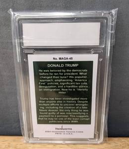 lot 29B image: 2024 Headworms Donald Trump Downtown BSA Graded 10 Card President N